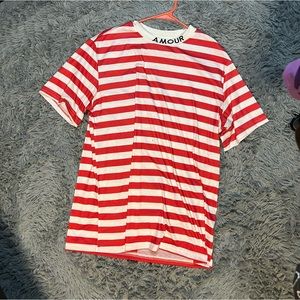 baggy fit “amour” tee